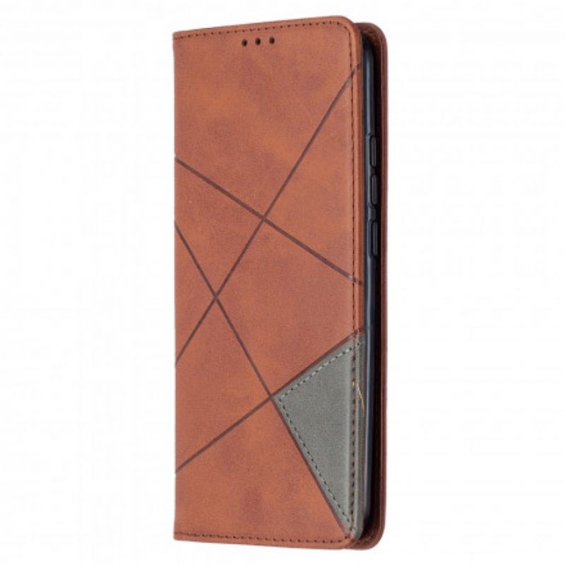 Folio Cover Xiaomi Redmi 9C Custodia in pelle Stile D'artista