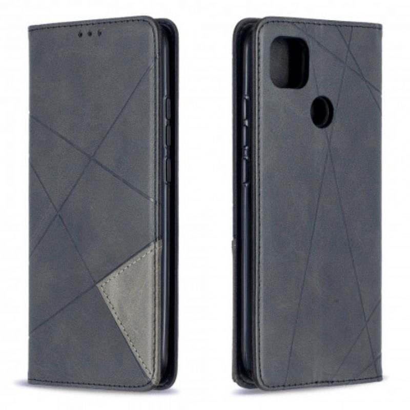 Folio Cover Xiaomi Redmi 9C Custodia in pelle Stile D'artista