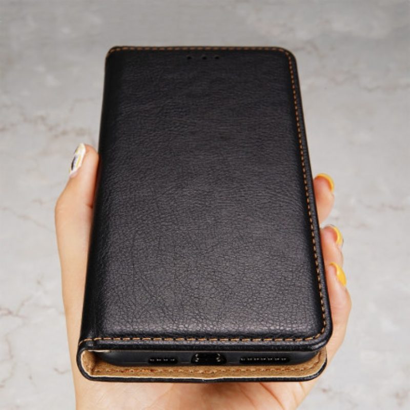 Folio Cover Xiaomi Redmi 9C Custodia in pelle Stile Vintage In Pelle