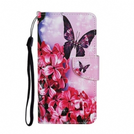 Folio Cover Xiaomi Redmi 9C Farfalle Nel Giardino Magico