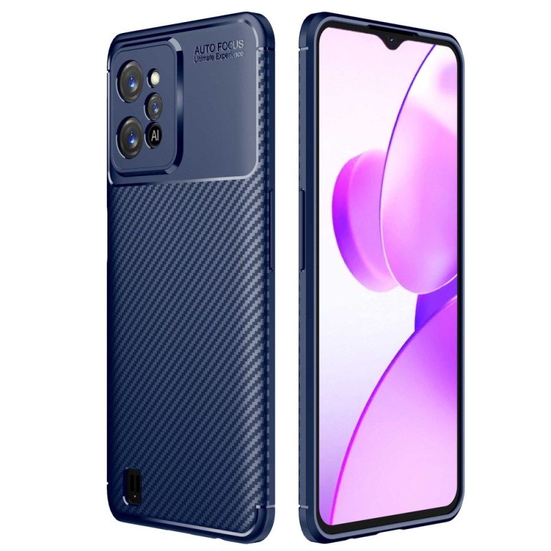 Cover Realme C31 Tubo In Fibra Di Carbonio