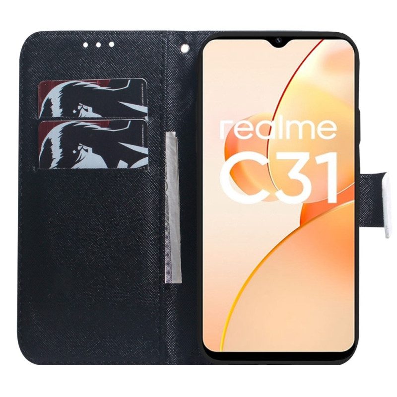 Folio Cover Realme C31 Non Toccare Il Mio Telefono