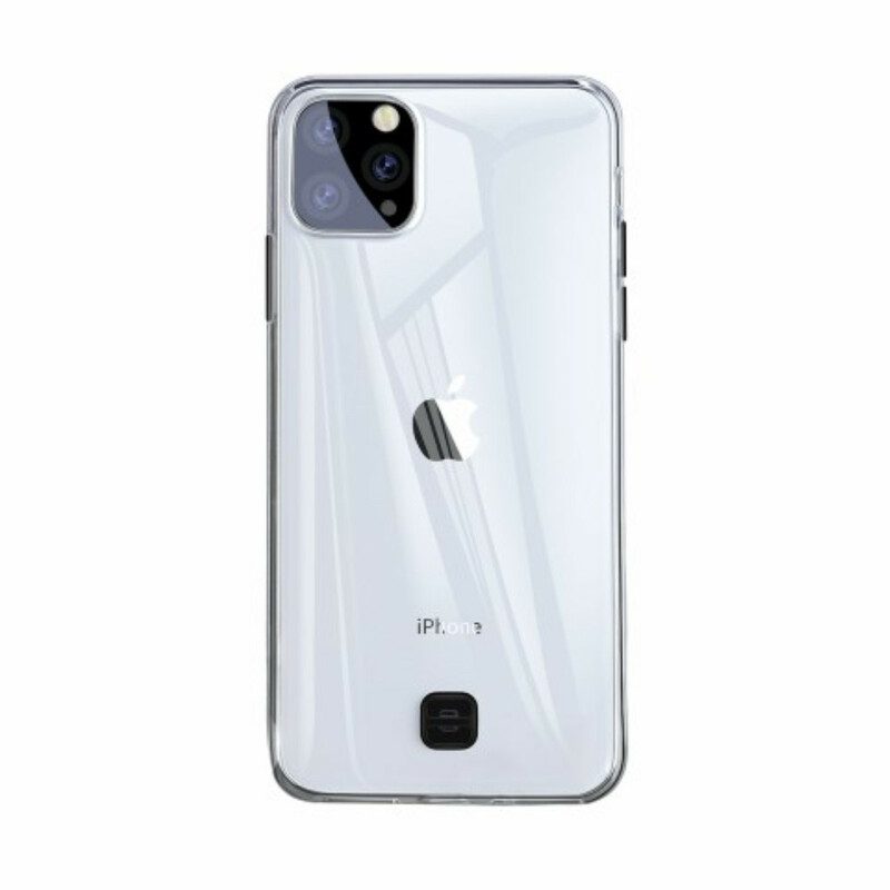 Cover iPhone 11 Pro Max Baseus Strappy Trasparente