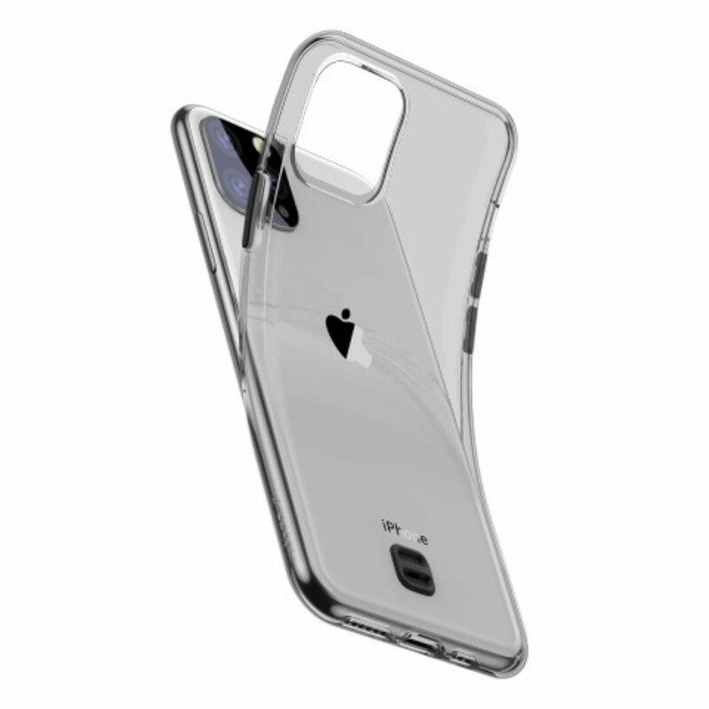 Cover iPhone 11 Pro Max Baseus Strappy Trasparente