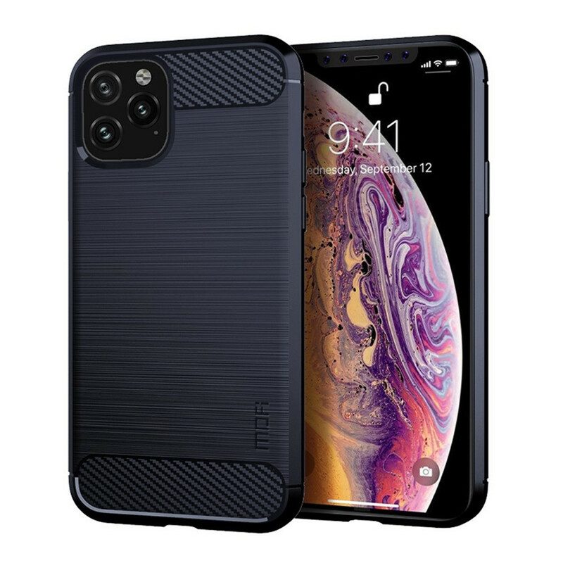 Cover iPhone 11 Pro Max Fibra Di Carbonio Spazzolata Mofi