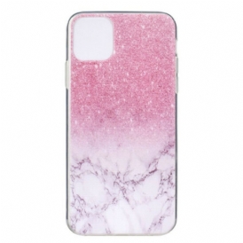 Cover iPhone 11 Pro Max Marmo Magenta