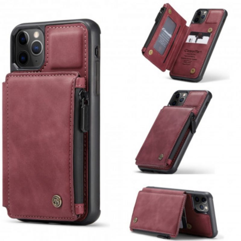 Cover iPhone 11 Pro Max Portafoglio Stile Portafoglio Caseme