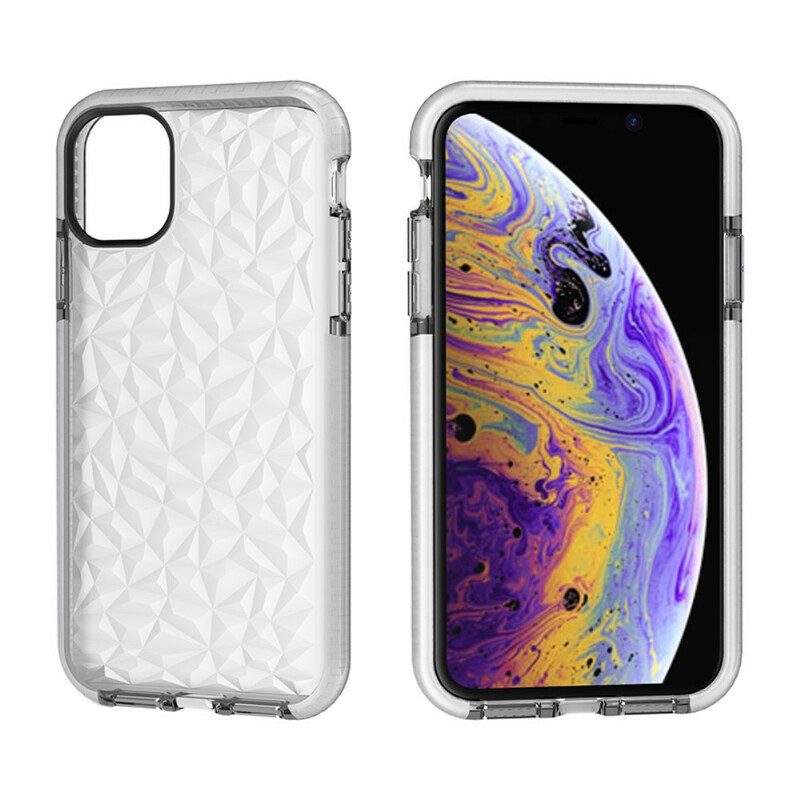 Cover iPhone 11 Pro Max Trama Di Diamante Senza Soluzione Di Continuità