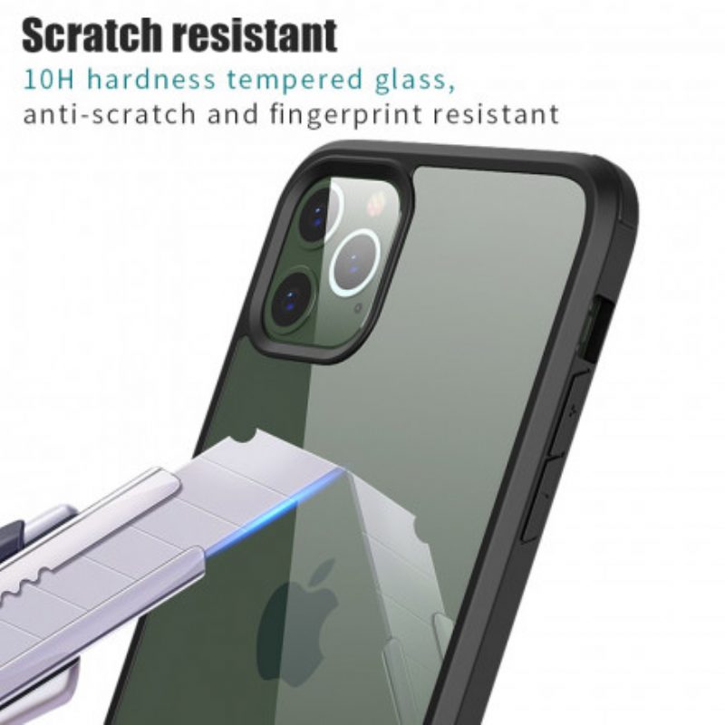 Cover iPhone 11 Pro Max Vetro Temperato Anteriore E Posteriore