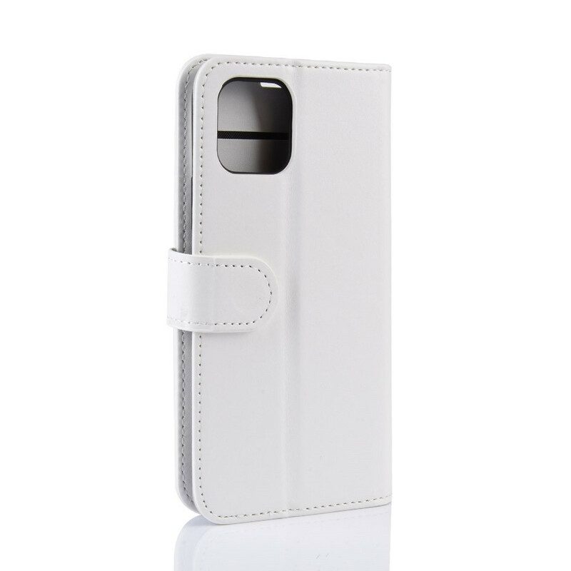 Custodia in pelle iPhone 11 Pro Max Design In Pelle Stile