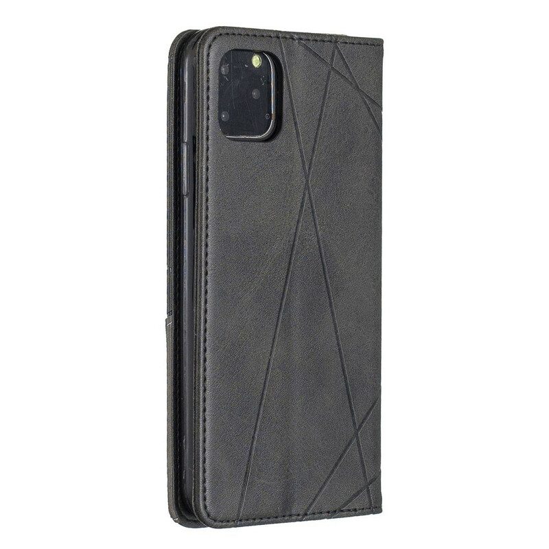 Folio Cover iPhone 11 Pro Max Custodia in pelle Stile D'artista