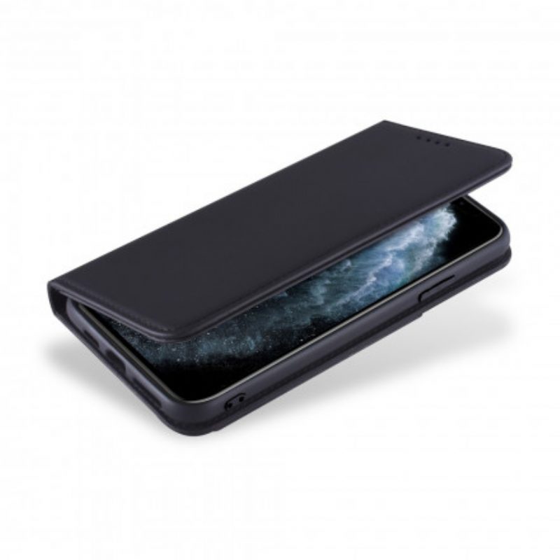 Folio Cover iPhone 11 Pro Max Custodia in pelle Supporto Per Portacarte