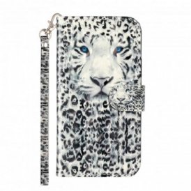 Folio Cover iPhone 11 Pro Max Faretti Tiger Light Strap