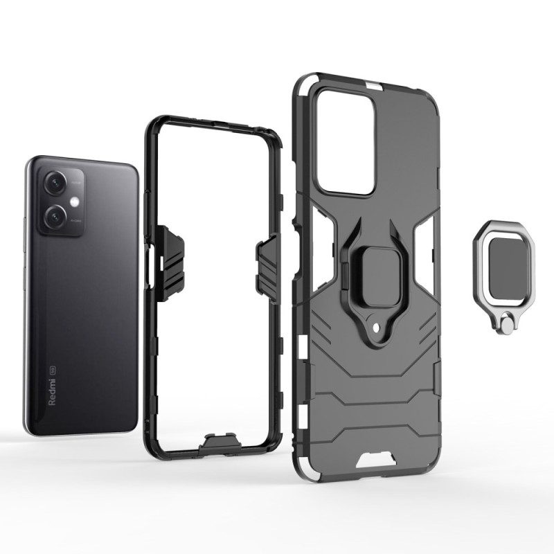 Cover Xiaomi Redmi Note 12 5G Anello Resistente