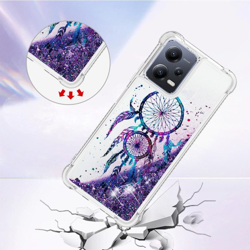 Cover Xiaomi Redmi Note 12 5G Paillettes Acchiappasogni