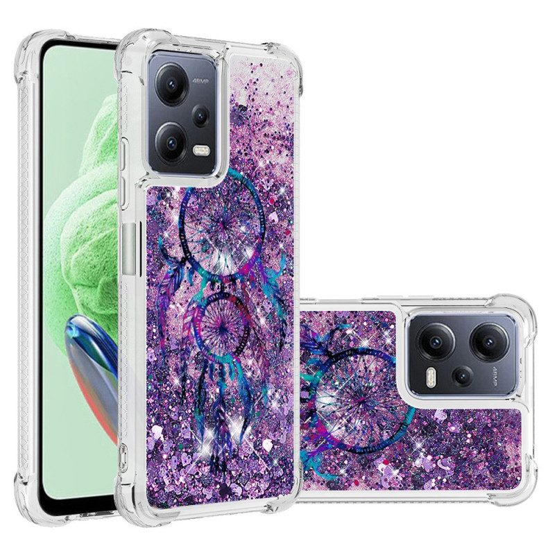 Cover Xiaomi Redmi Note 12 5G Paillettes Acchiappasogni