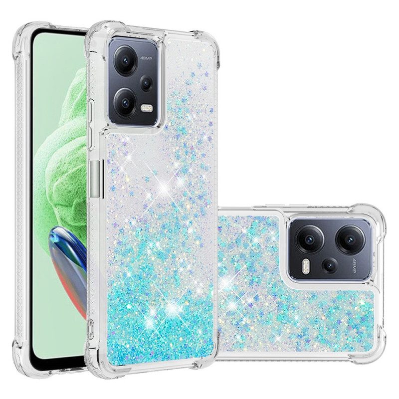 Cover Xiaomi Redmi Note 12 5G Paillettes Colorate