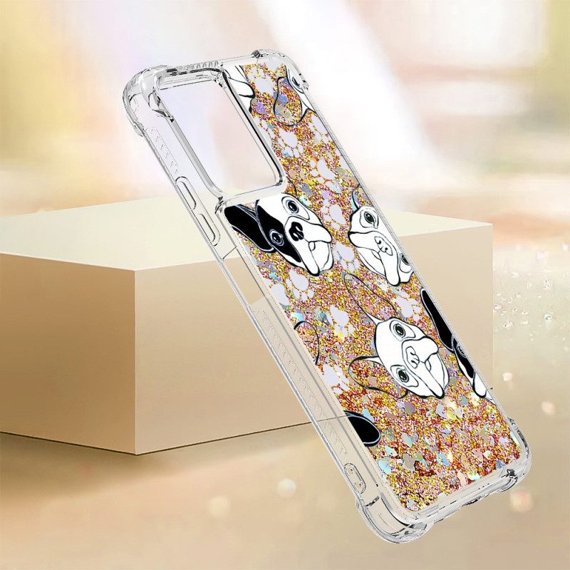 Cover Xiaomi Redmi Note 12 5G Paillettes Signor Cane