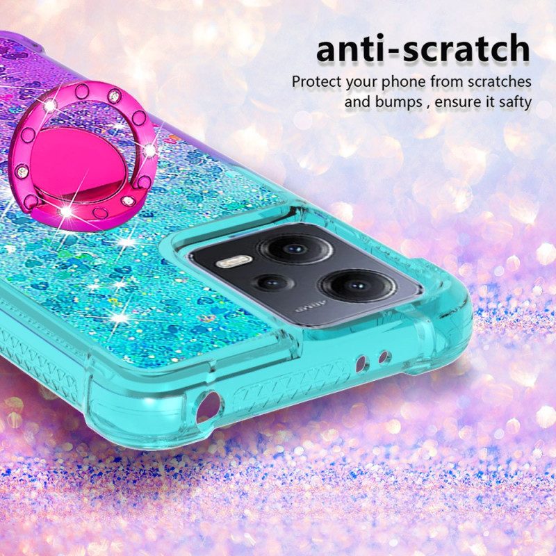 Cover Xiaomi Redmi Note 12 5G Staffa Ad Anello Glitterata