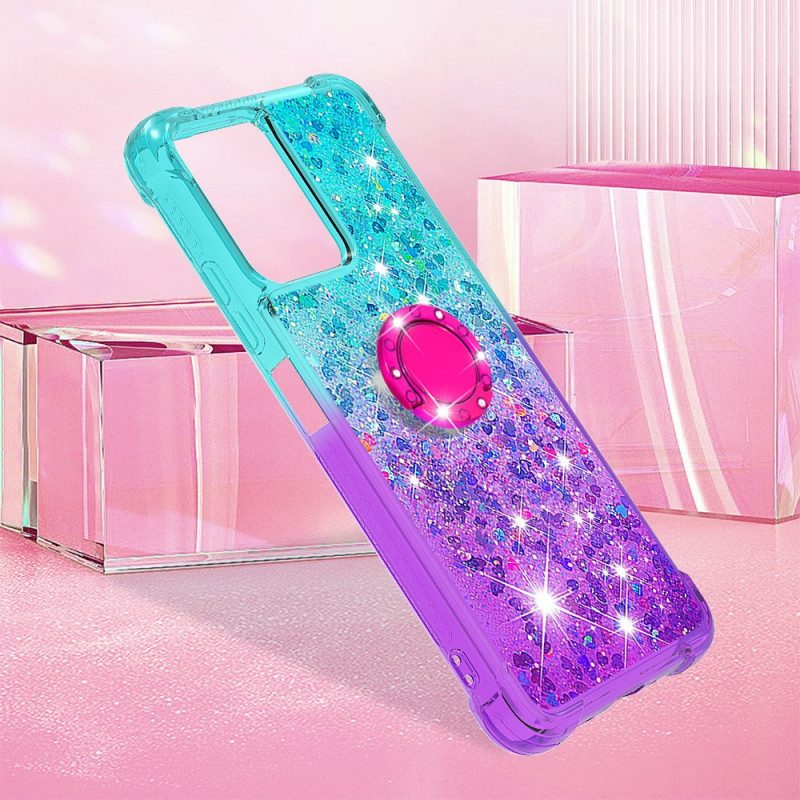 Cover Xiaomi Redmi Note 12 5G Staffa Ad Anello Glitterata