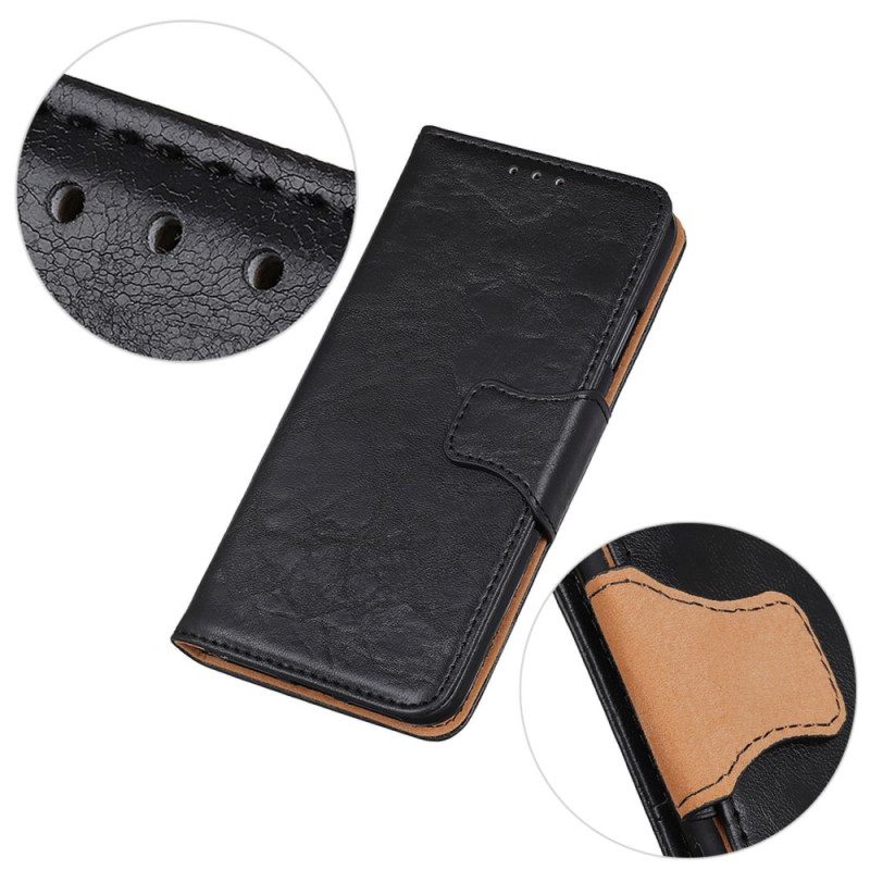 Custodia in pelle Xiaomi Redmi Note 12 5G Chiusura Magnetica Reversibile