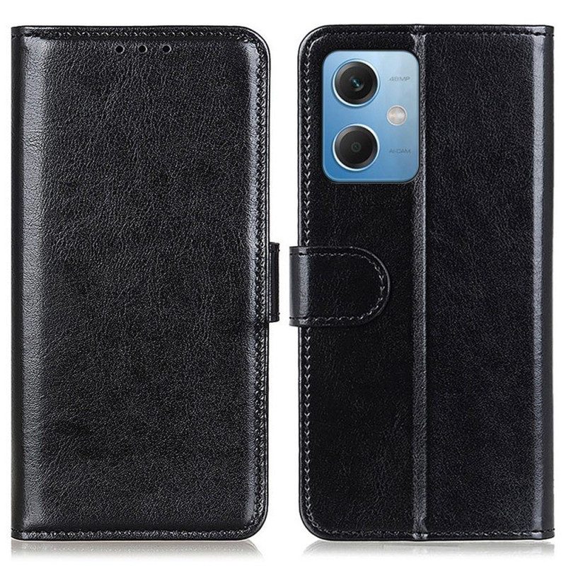 Custodia in pelle Xiaomi Redmi Note 12 5G Finta Pelle Verniciata