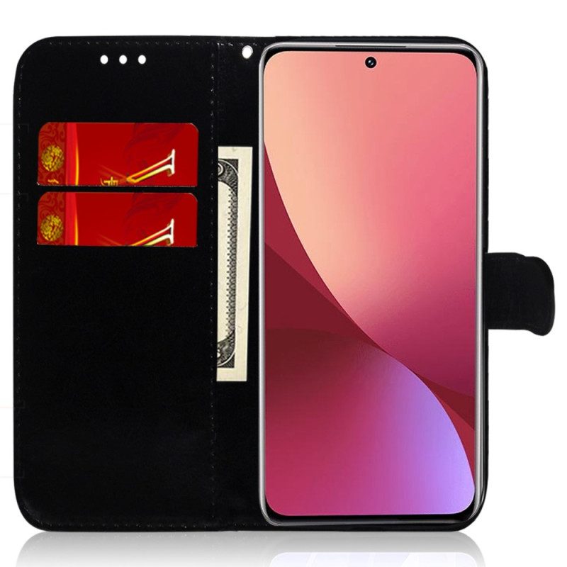 Custodia in pelle Xiaomi Redmi Note 12 5G Stile Discoteca