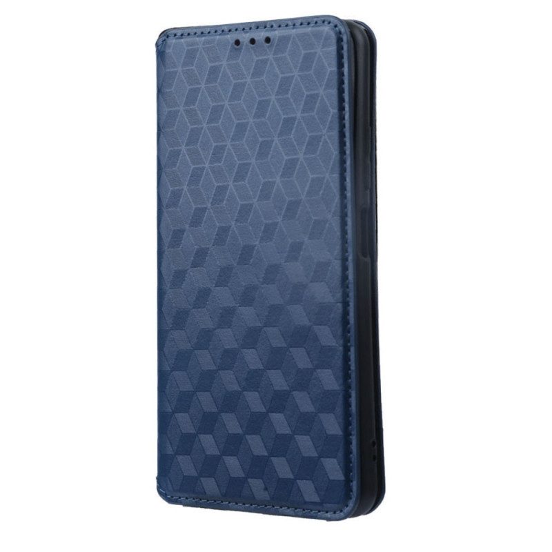 Folio Cover Xiaomi Redmi Note 12 5G Custodia in pelle Modello 3d