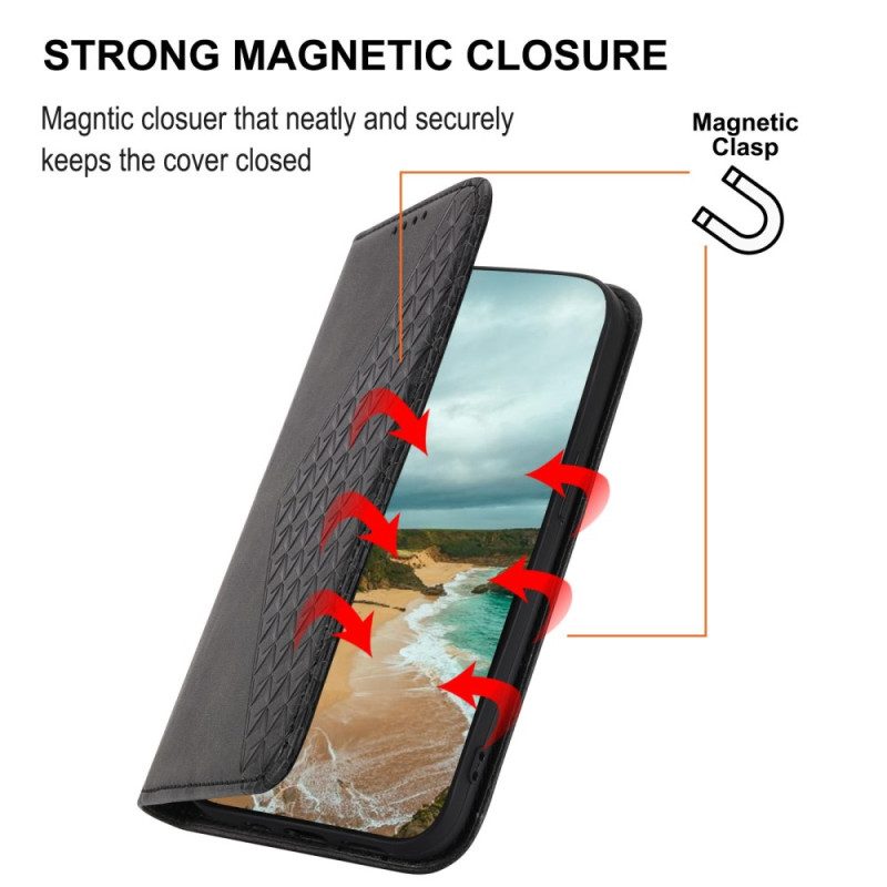 Folio Cover Xiaomi Redmi Note 12 5G Custodia in pelle Modello In Pelle Stile 3d