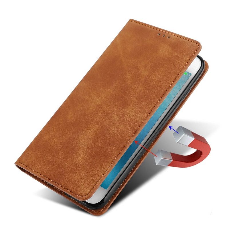 Folio Cover Xiaomi Redmi Note 12 5G Custodia in pelle Serie D'epoca