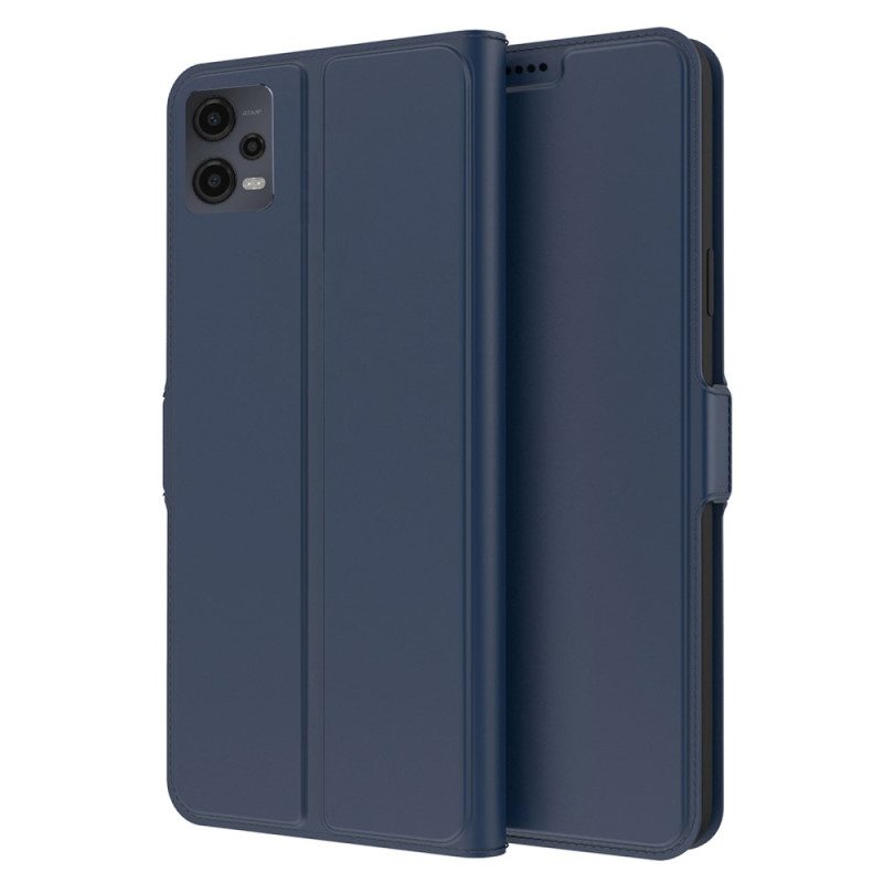 Folio Cover Xiaomi Redmi Note 12 5G Custodia in pelle Stile In Pelle