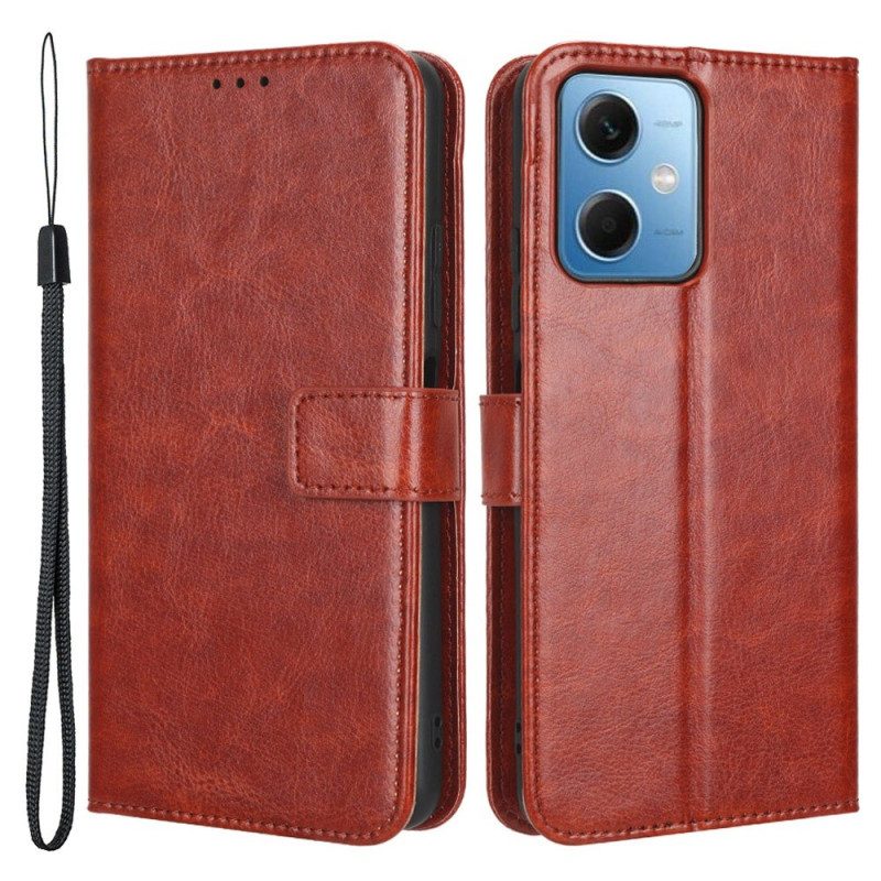 Folio Cover Xiaomi Redmi Note 12 5G Ecopelle Appariscente