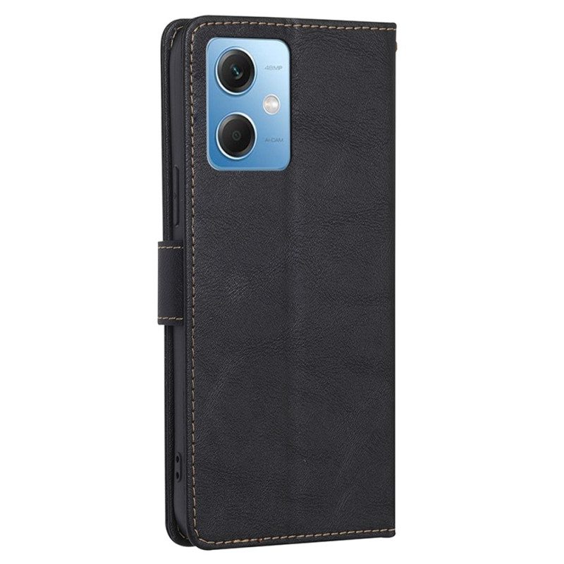 Folio Cover Xiaomi Redmi Note 12 5G Rfid Classico