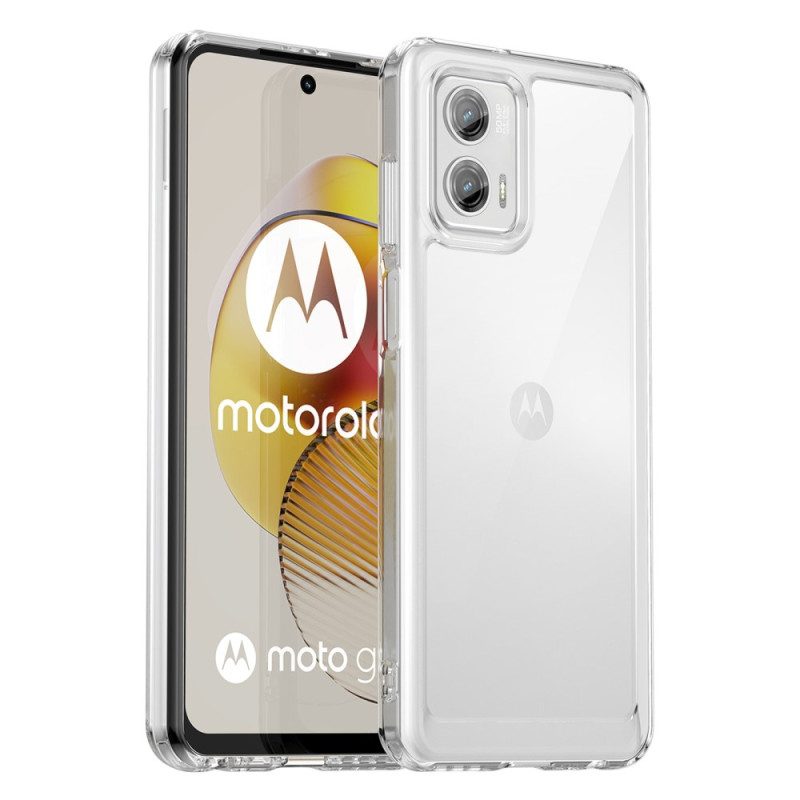 Cover Moto G73 5G Ibrido Trasparente