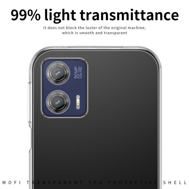 Cover Moto G73 5G Mofi Trasparente