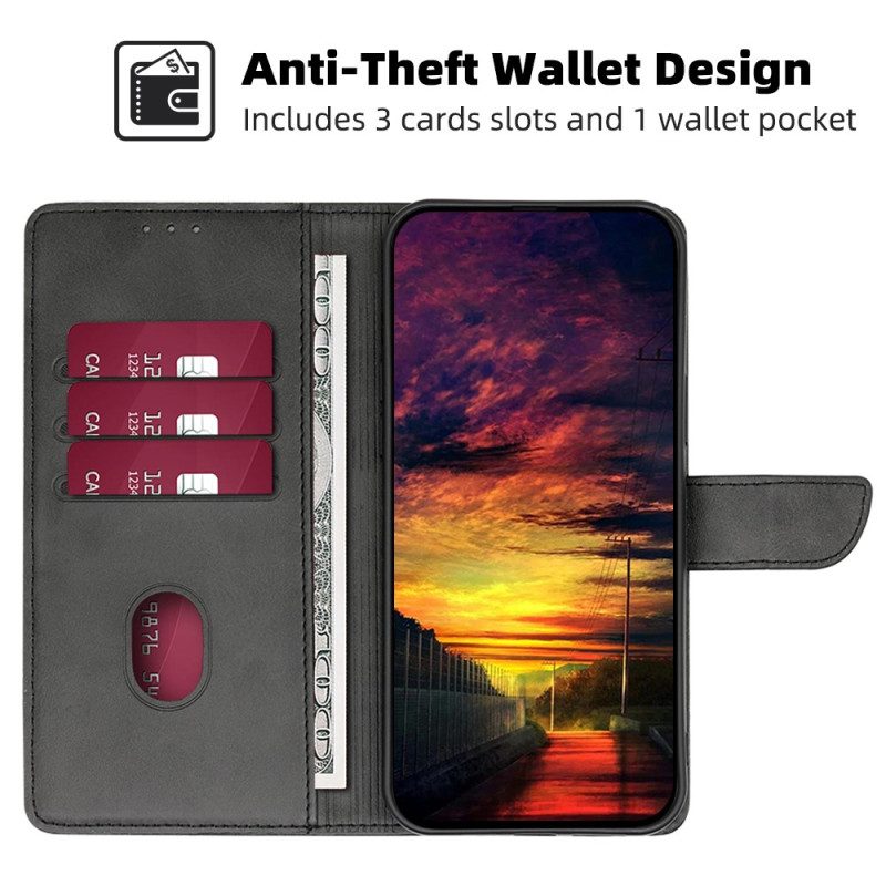 Folio Cover Moto G73 5G Chiusura Obliqua