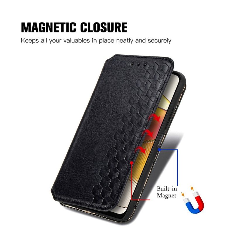 Folio Cover Moto G73 5G Custodia in pelle Modello 3d