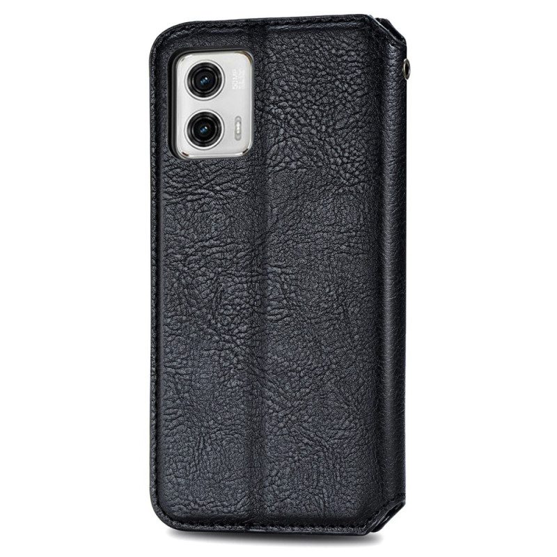 Folio Cover Moto G73 5G Custodia in pelle Modello 3d