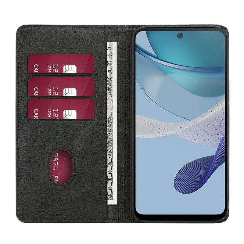 Folio Cover Moto G73 5G Custodia in pelle Similpelle