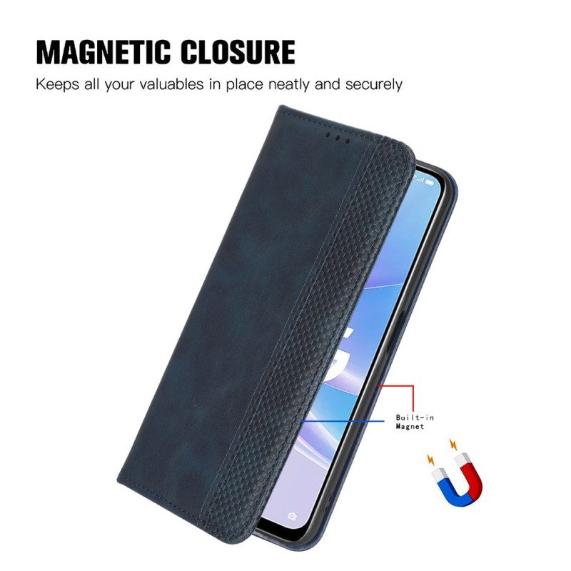 Folio Cover Moto G73 5G Custodia in pelle Stilizzato