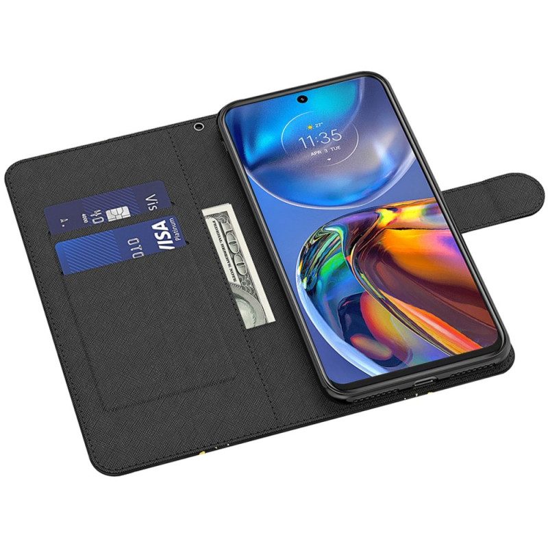 Folio Cover Moto G73 5G Sogno Di Gattino Strappy