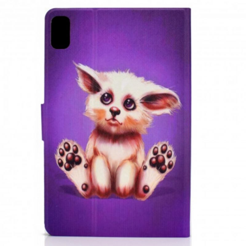 Custodia in pelle Huawei MatePad New Gatto Divertente