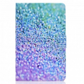 Custodia in pelle Huawei MatePad New Paillettes Lucide