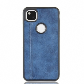 Cover Google Pixel 4A Effetto Pelle Couture