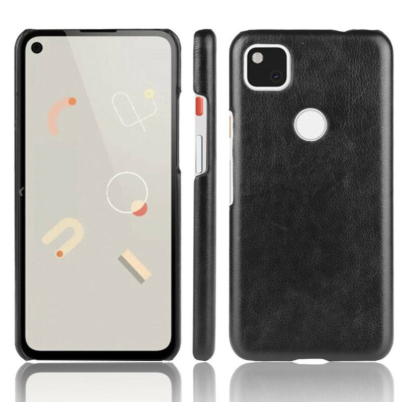 Cover Google Pixel 4A Litchi Performance Effetto Pelle