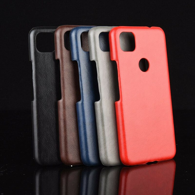 Cover Google Pixel 4A Litchi Performance Effetto Pelle