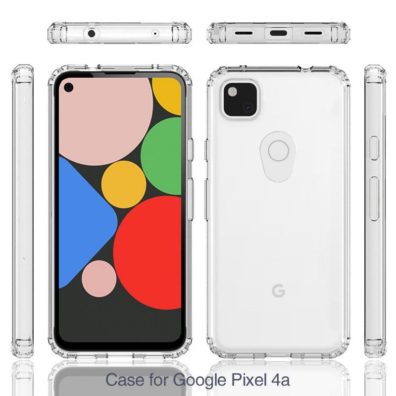 Cover Google Pixel 4A Trasparente E Acrilico