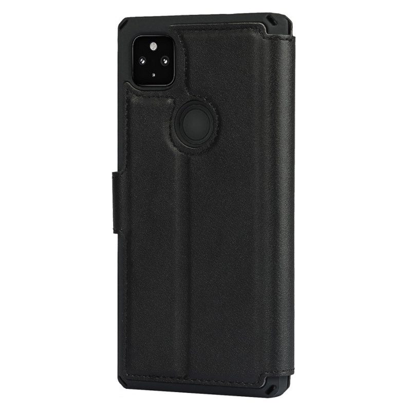 Custodia in pelle Google Pixel 4A Cinturino In Ecopelle