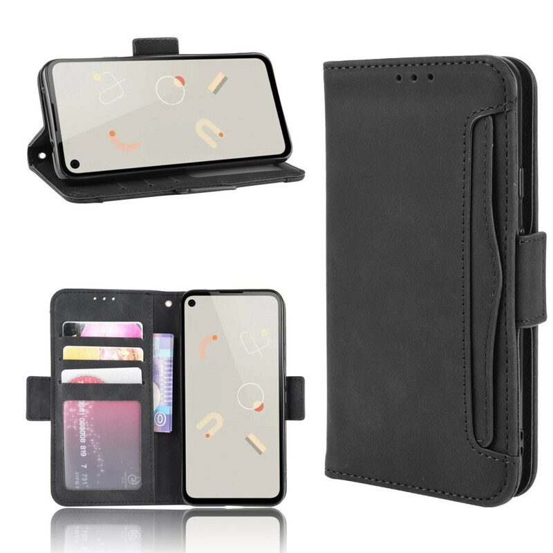 Custodia in pelle Google Pixel 4A Classe Premier Multi-carta