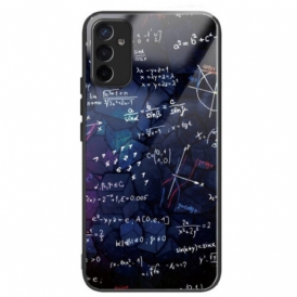 Cover Samsung Galaxy M13 Calcoli In Vetro Temperato